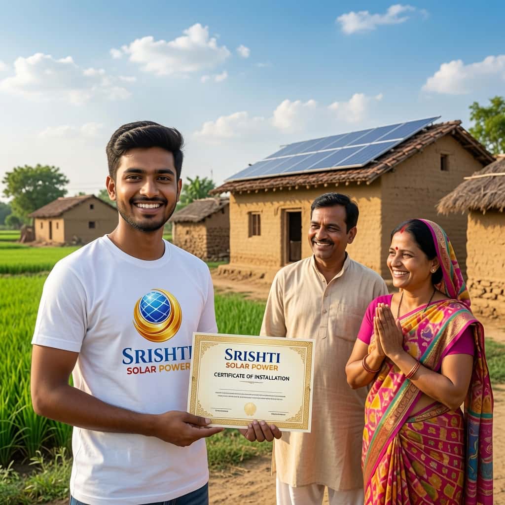 Srishti Solar Installation